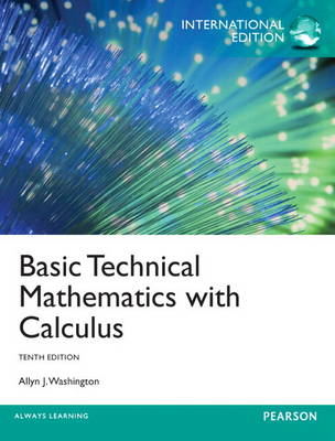 Book cover for Technical Mathematics, plus MyMathLab with Pearson eText