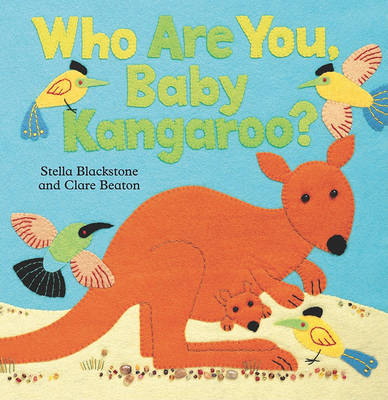 Book cover for Who Are You, Baby Kangaroo?