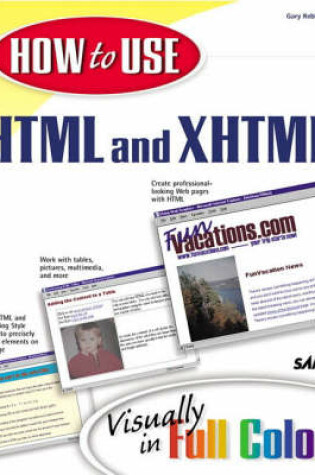 Cover of How to Use HTML & XHTML