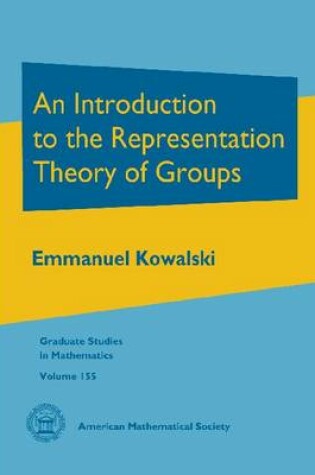 Cover of An Introduction to the Representation Theory of Groups