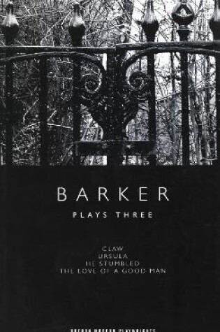 Cover of Barker: Plays Three