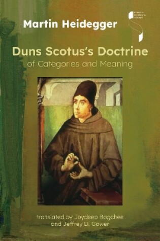 Cover of Duns Scotus's Doctrine of Categories and Meaning