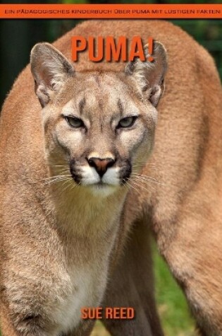 Cover of Puma! Ein pädagogisches Kinderbuch über Puma mit lustigen Fakten