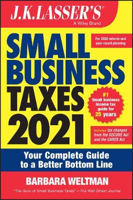 Book cover for J.K. Lasser's Small Business Taxes 2021