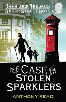 Book cover for The Case of the Stolen Sparklers