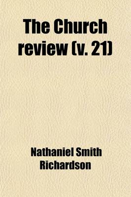 Book cover for The Church Review (Volume 21)