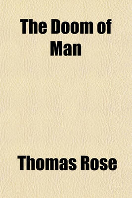 Book cover for The Doom of Man