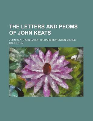 Book cover for The Letters and Peoms of John Keats