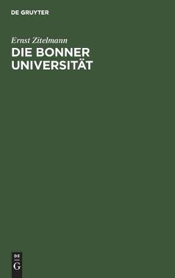 Book cover for Die Bonner Universitat