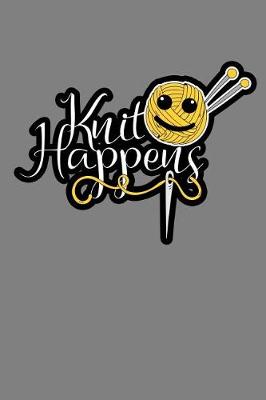 Book cover for Knit Happens