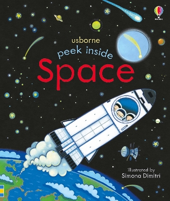 Book cover for Peek Inside Space