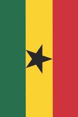 Book cover for Ghana Flag Journal