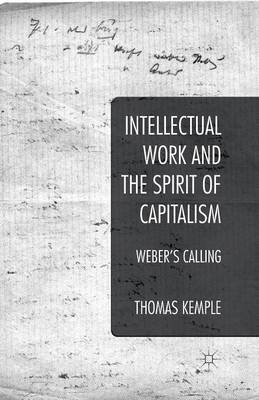 Book cover for Intellectual Work and the Spirit of Capitalism