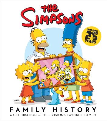 Book cover for The Simpsons Family History