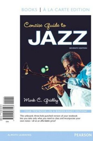 Cover of Concise Guide to Jazz, Books a la Carte Plus Mylab Search with Etext -- Access Card Package