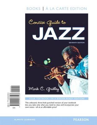 Cover of Concise Guide to Jazz, Books a la Carte Plus Mylab Search with Etext -- Access Card Package