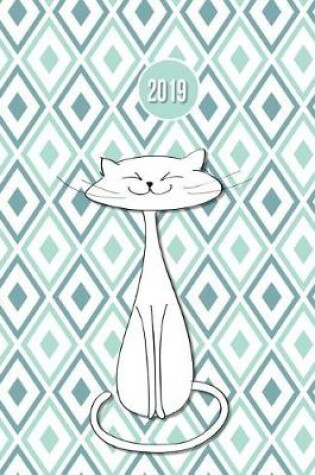 Cover of 2019 Planner; Sage Cat