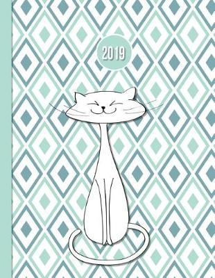 Cover of 2019 Planner; Sage Cat