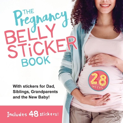 Book cover for The Pregnancy Belly Sticker Book