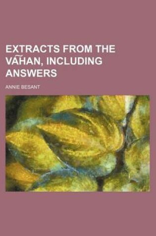 Cover of Extracts from the Va Han, Including Answers
