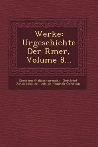 Cover of Werke