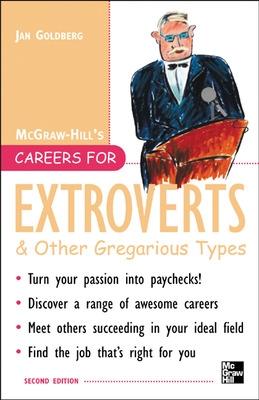 Cover of Careers for Extroverts & Other Gregarious Types, Second ed.