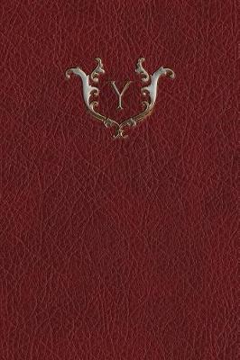 Cover of Monogram "y" Grid Notebook