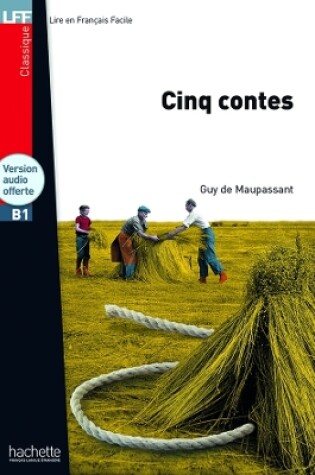 Cover of Cinq contes - with audio download