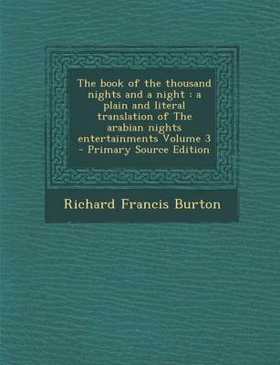 Book cover for Book of the Thousand Nights and a Night