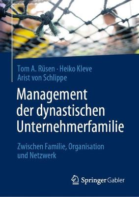 Book cover for Management der dynastischen Unternehmerfamilie