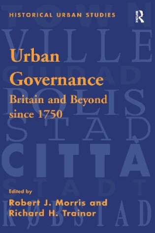 Cover of Urban Governance