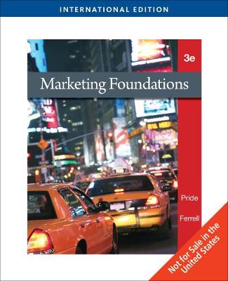 Book cover for Marketing Foundations, International Edition