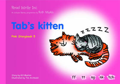 Book cover for Read Write Inc.: Set 3 Pink: Colour Storybooks: Tab's Kitten