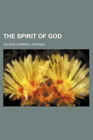 Cover of The Spirit of God