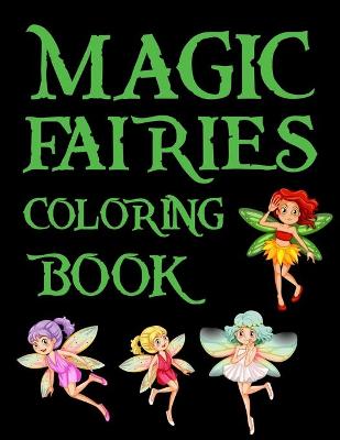 Book cover for Magic Fairies Coloring book