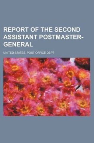 Cover of Report of the Second Assistant Postmaster-General