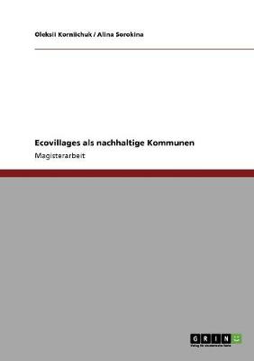 Book cover for Ecovillages ALS Nachhaltige Kommunen