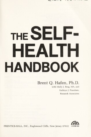 Cover of Self Health Handbook