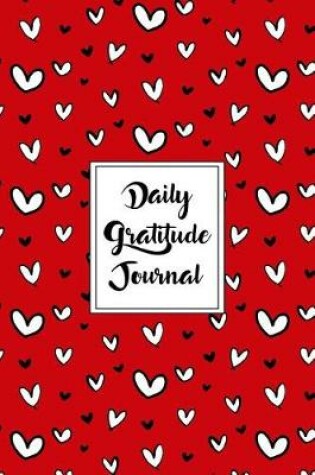 Cover of Gratitude Journal Scribbly Hearts Pattern 14