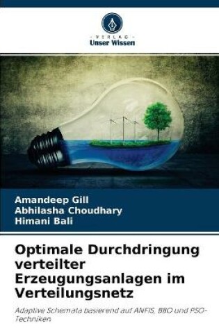 Cover of Optimale Durchdringung verteilter Erzeugungsanlagen im Verteilungsnetz