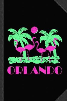 Book cover for Retro Orlando Florida Journal Notebook