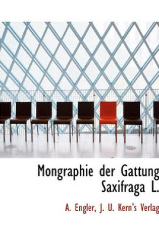 Cover of Mongraphie Der Gattung Saxifraga L.