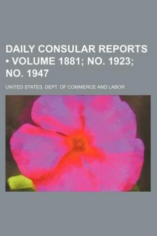 Cover of Daily Consular Reports