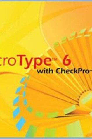 Cover of MicroType 6 with CheckPro Network Site License DVD for Century 21 (TM) Digital Information Management (with Quick Start Guide)