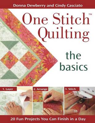 Book cover for One Stitch Quilting - The Basics