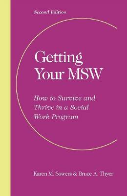 Book cover for Getting Your MSW