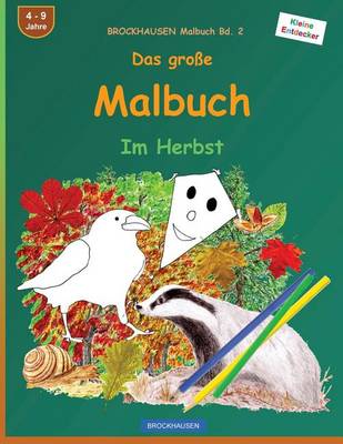 Book cover for BROCKHAUSEN Malbuch Bd. 2 - Das große Malbuch