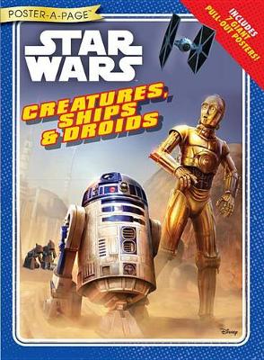 Cover of Star Wars Creatures, Ships & Droids Poster-A-Page