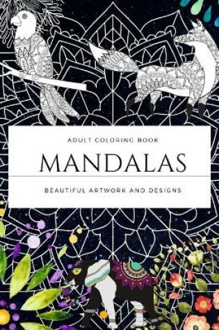 Cover of MANDALAS Adult coloring Book