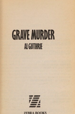 Cover of Grave Murder